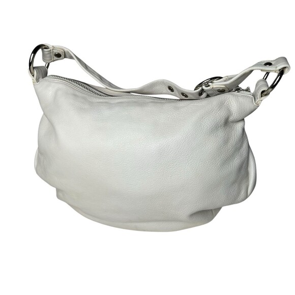 Coach Ali Leather Top Handle Cream /White Hobo Hand Shoulder Bag 42732 T21 - Picture 8 of 15